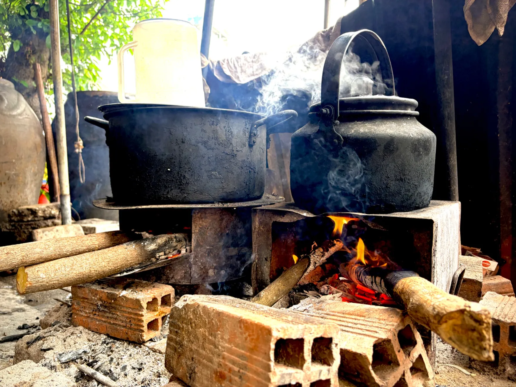 Khói bếp quán coffee