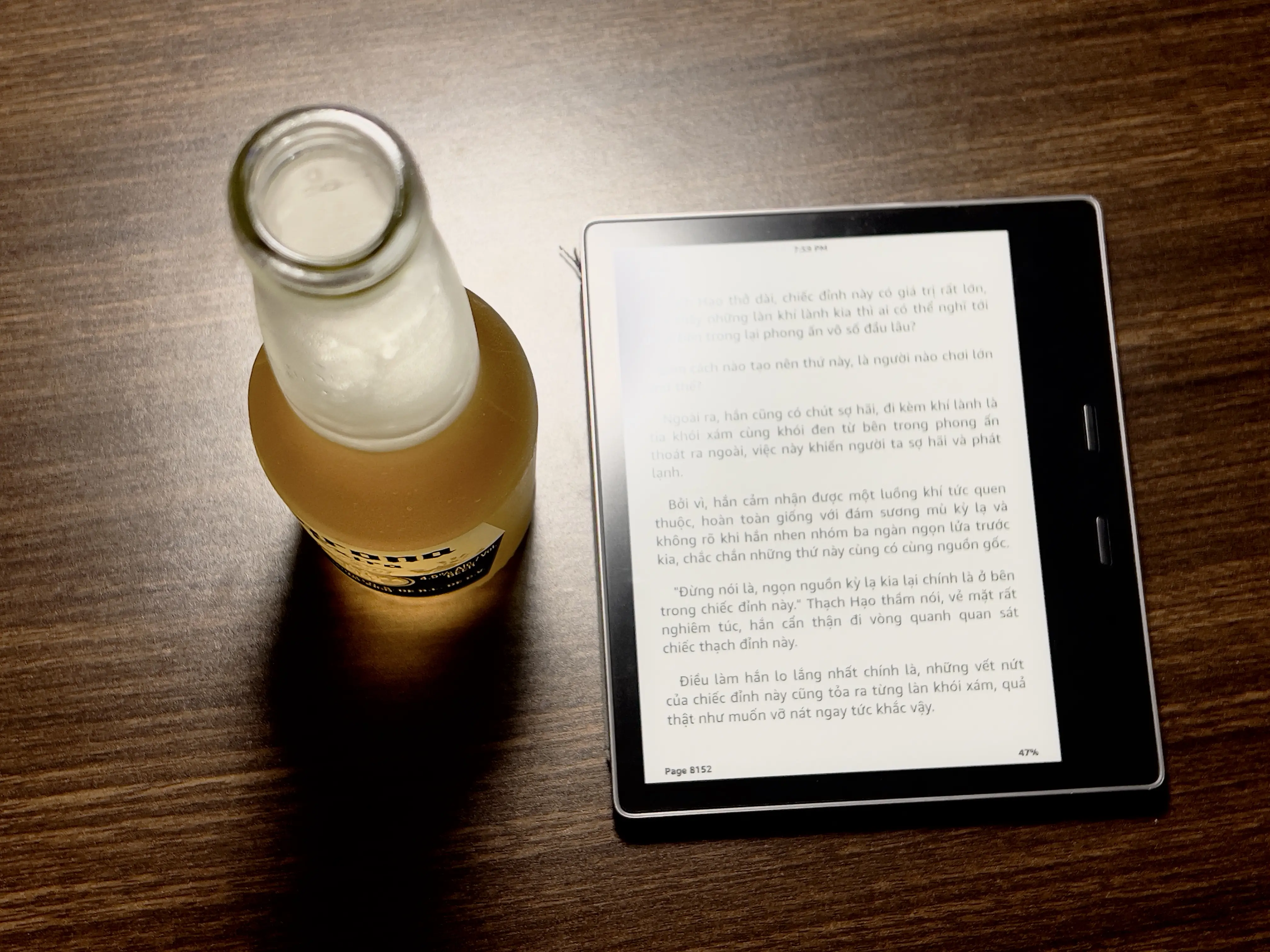 Beer và Kindle vẫn là chân ái! Beer & Kindle