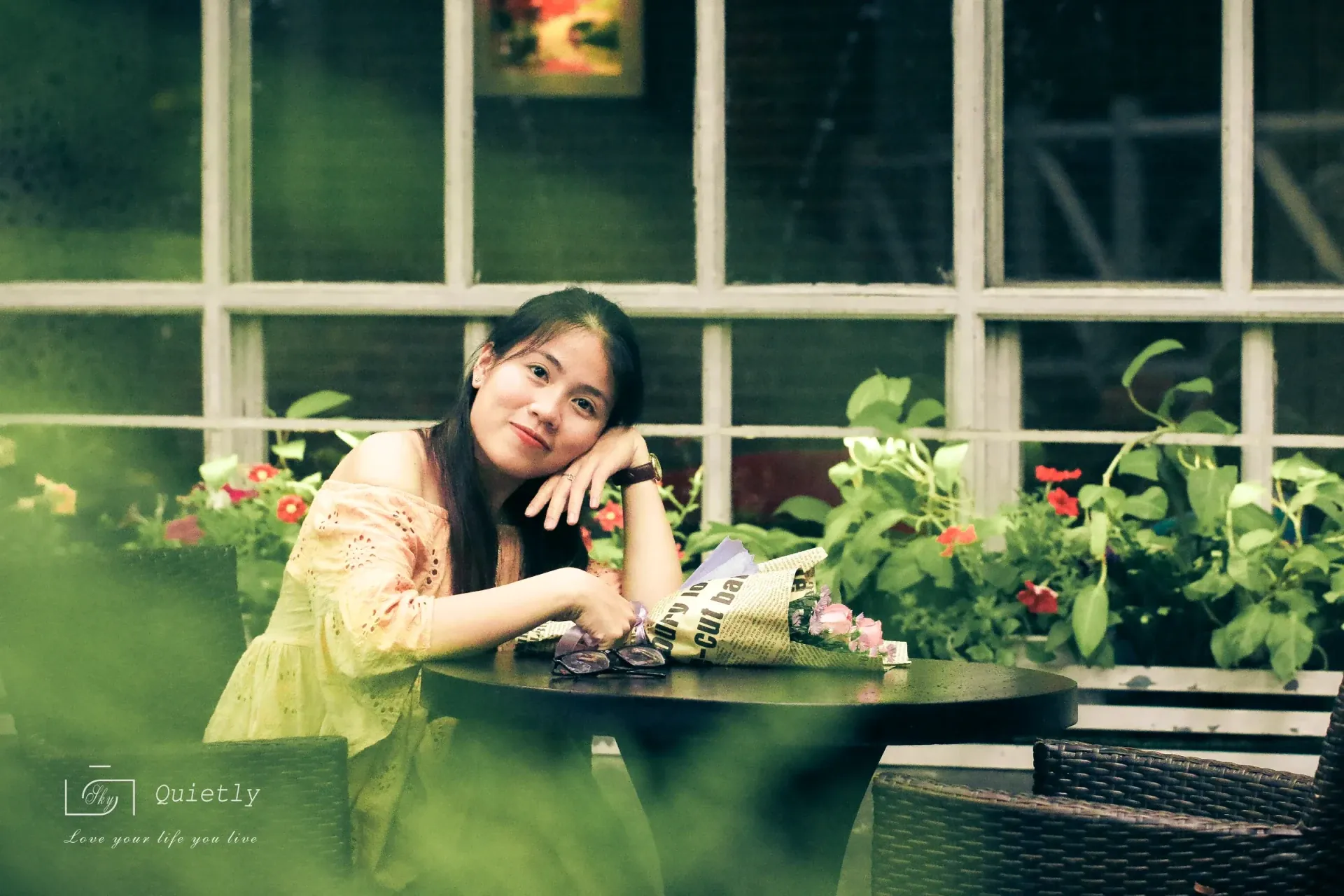Café portrait
