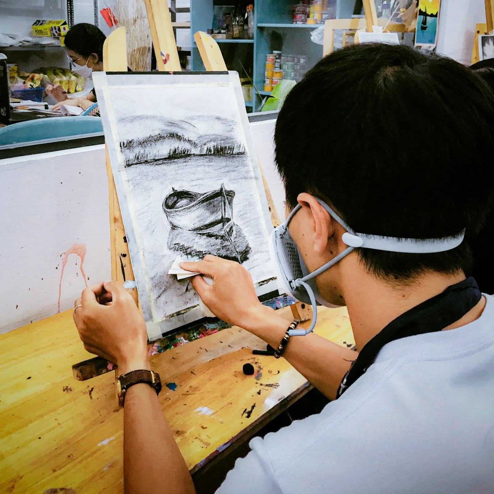 Painting easel